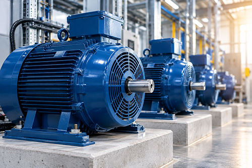 Industrial electric motors